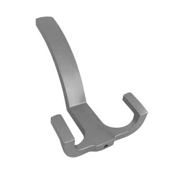 Крючок 3-рожковый Trodos ZY-146A  хром матовый