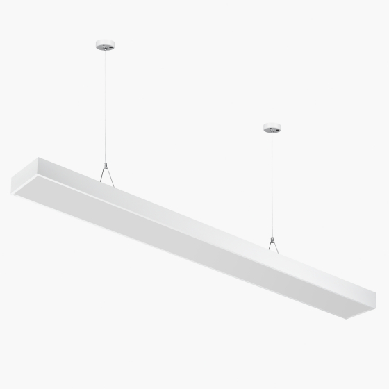 Светильник подвесной LED 36Вт 4000К 3100Лм IP40 1200х100х50мм Geometria Block SPO-115-W белый ЭРА
