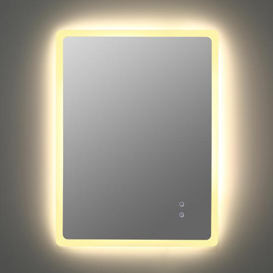 Зеркало KNOIS 600 х 800, сенсорное, с внутренней LED подсветкой антизапотевание KN-1010A80/60