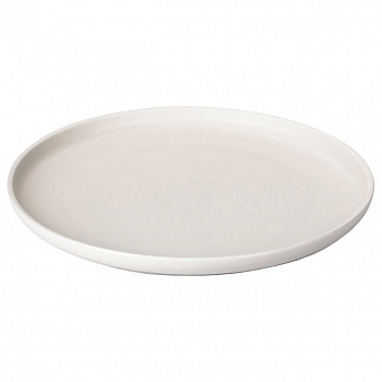 Тарелка фарфор 26см обеденная ROCK WHITE DM8010