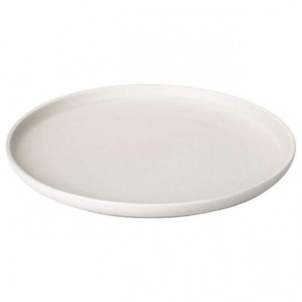 Тарелка фарфор 26см обеденная ROCK WHITE DM8010