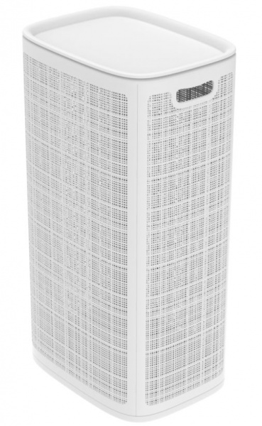 Корзина для белья Лён 100л 430*321*800мм Белый АП 375