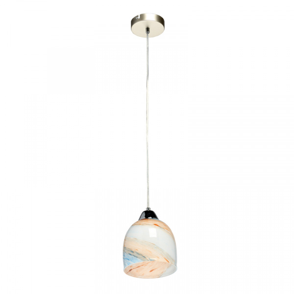 Светильник подвесной Лоск 35401301 1х40W E27 Ø150 хром MW-Light