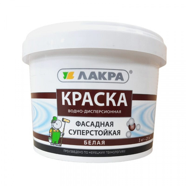 Банка краски 3 кг. Краска Лакра фасадная суперстойкая. Краска Лакра акриловая. Эмаль фасадная Лакра. Краска фасадная Лакра суперстойкая белоснежная.