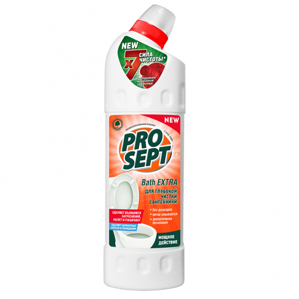 Чистящее средство Prosept Bath Extra для сантехники 750мл усиленное