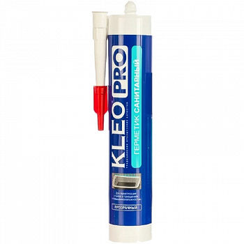 Герметик силиконовый санитарный KLEO PRO 280млмл прозрачный (12) 