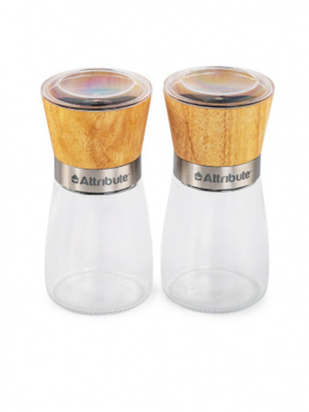 Набор мельниц для специй Spice Wood 2шт AGS359
