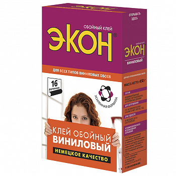 Клей для обоев винил 450гр Экон (12)