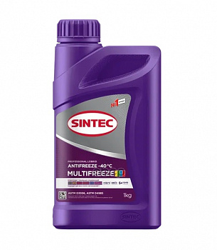 Жидкость охлаждающая Sintec ANTIFREEZE MULTIFREEZE violet  1кг