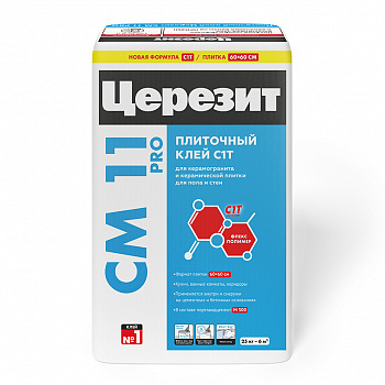Клей для плитки С1 Т СМ-11 25кг С1Т Церезит (48)
