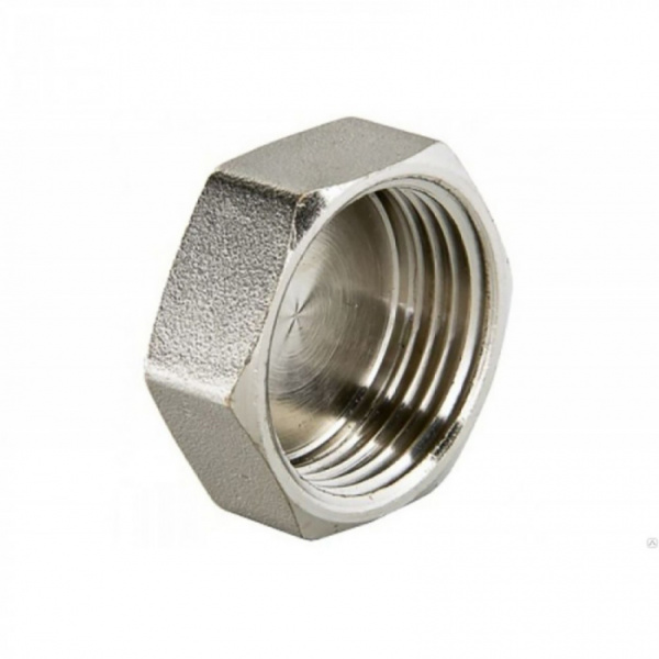 Заглушка 1/2" ВР никель