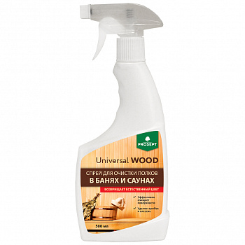 Чистящее средство Prosept Universal Wood  спрей для очистки полков в банях и саунах 500мл