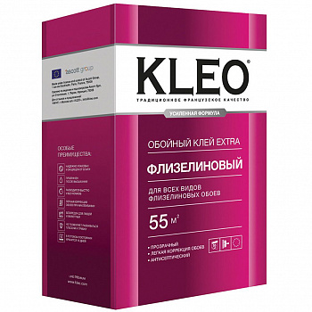 Клей для обоев флизелин 380 гр Клео Экстра (16)
