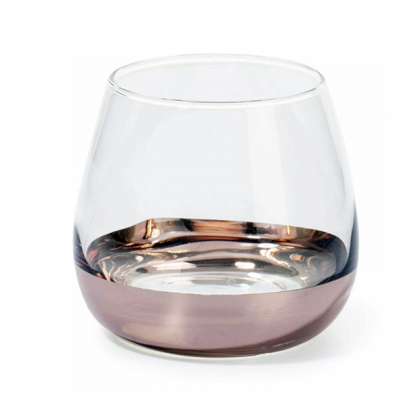 Набор стаканов 4шт СИР ДЕ КОНЬЯК 300мл Электрическая медь низкие O0084