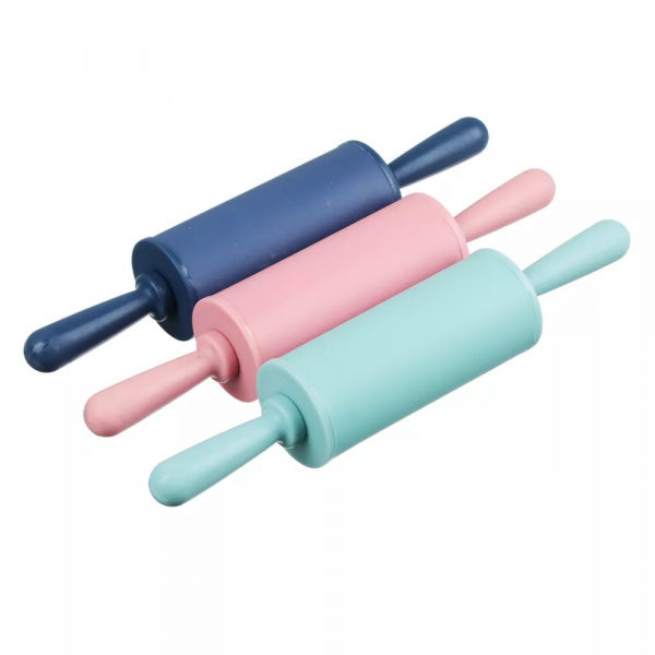 Скалка мини 23*4см силикон, пластик 891-324 г