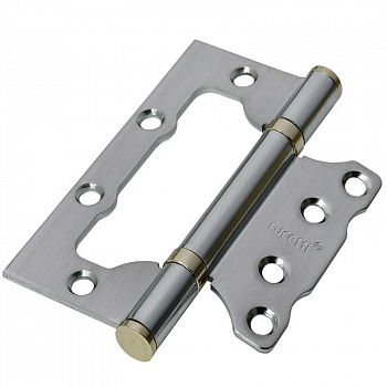 Петля универсальная накладная RFH-100*75*2,5 SC, матовый хром