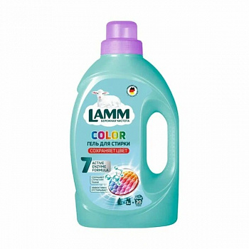 Моющее средство для стирки Lamm Color гель 1,3л 