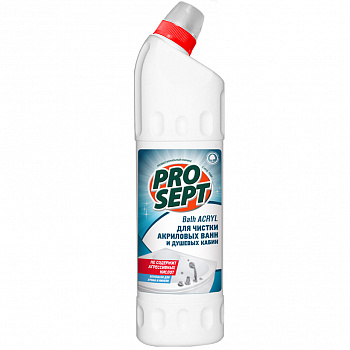 Чистящее средство Prosept Bath Acryl для чистки акриловых поверхностей 750мл концентрат 