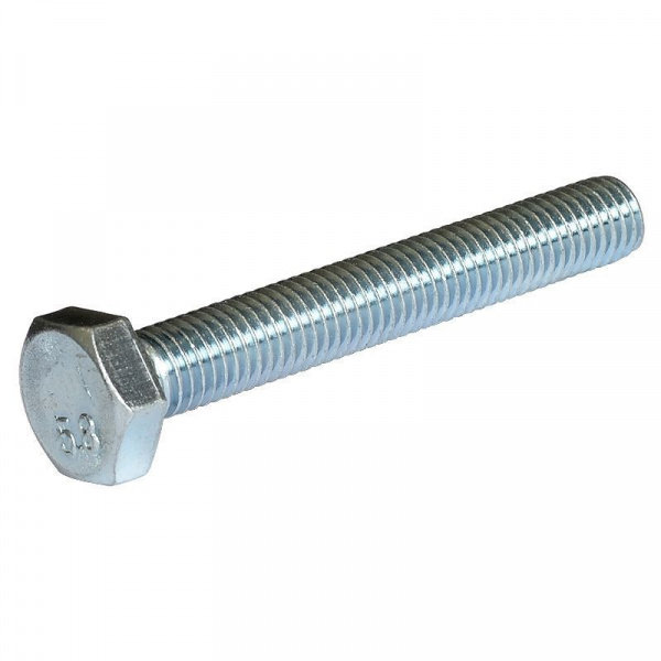 Болт  М8х 60 (2шт) DIN933 кл 5,8 цинк SteelRex