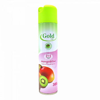 Освежитель воздуха ГОЛД ВИНД 300мл Mango & Kiwi 