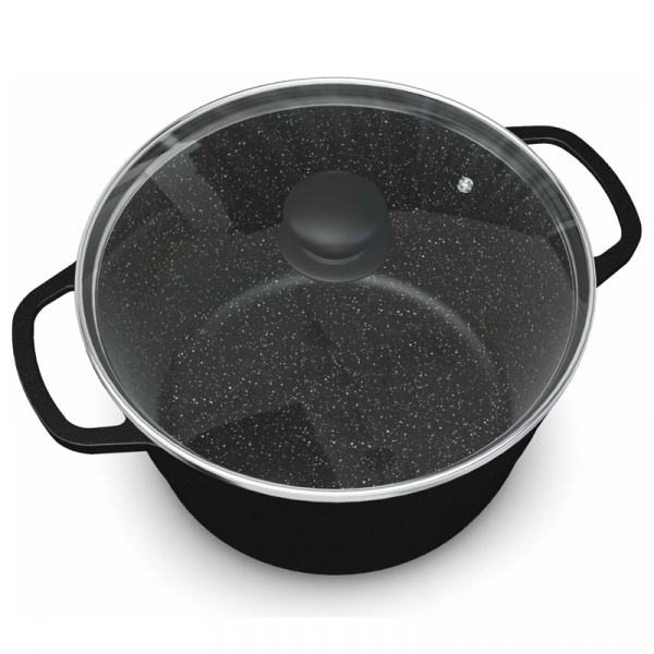 Кастрюля Индукция 5,0л Granite ст/кр L186650i