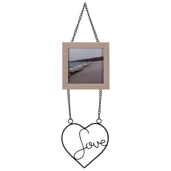 Фоторамка Коллаж BВ-7068/1 на цепочке Love*12/36