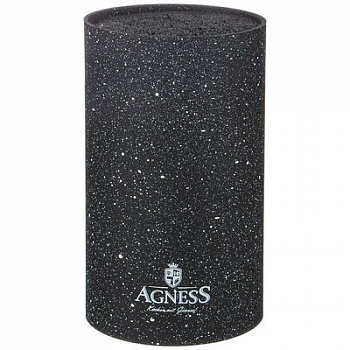 Подставка для ножей (лапша) Agness 11*18см микс 
