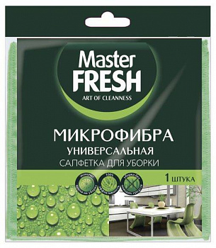 Салфетки для уборки Мастер ФРЕШ ЭКО 30*38см 3шт  универсальная 