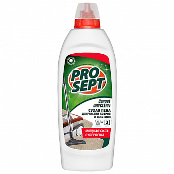 Чистящее средство Prosept Carpet DryClean шампунь для ковров и текстиля 500мл 