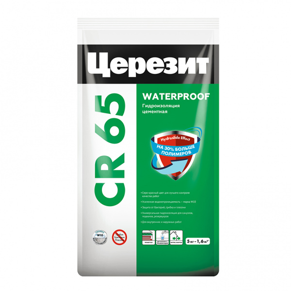 Гидроизоляция СR-65 5кг Церезит (4)