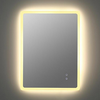 Зеркало KNOIS 600 х 800, сенсорное, с внутренней LED подсветкой, антизапотевание KN-1010A80/60
