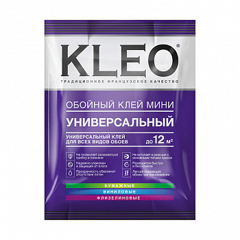 Клей для обоев универсальный 60гр Клео Мини 