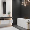 Керамогранит 600х600х9мм Twin Black черный матовый ТПЗ (5)