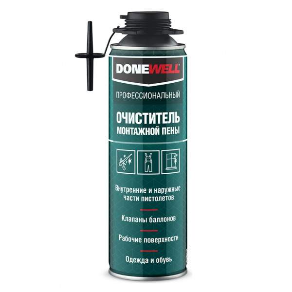 Очиститель монтажной пены DONEWELL 650 мл (12)