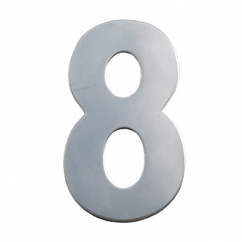 Номер дверной металл хром "8" MARLOK