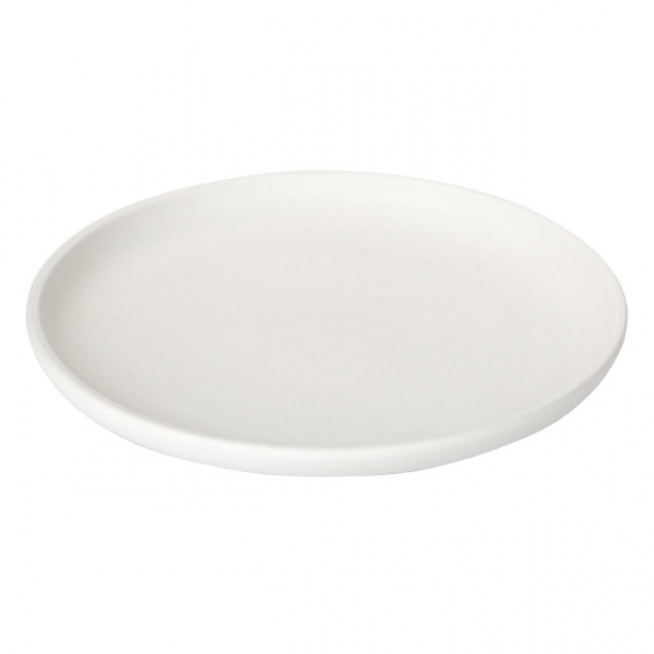Тарелка фарфор 21см десертная ROCK WHITE DM8012