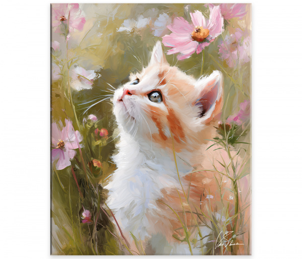 Картина 40*50 Friend (котенок)