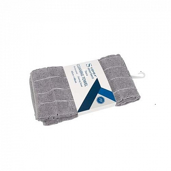 Салфетка из микрофибры 40*48см  2шт,серые ВВ-2222-010/118867