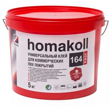 Клей для напольных покрытий универсальный Хомакол 164 Проф 3кг