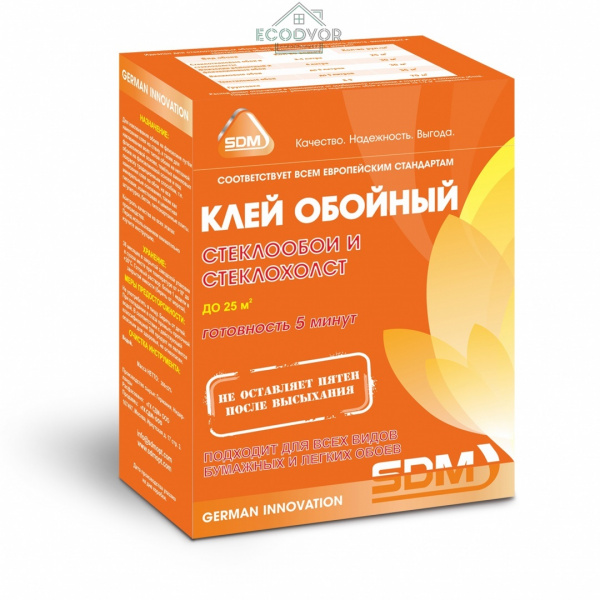 Клей для стеклообоев и стеклохолста 200гр СДМ (1/22)