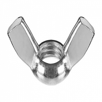 Гайка барашковая  М6 DIN 315 14шт SteelRex