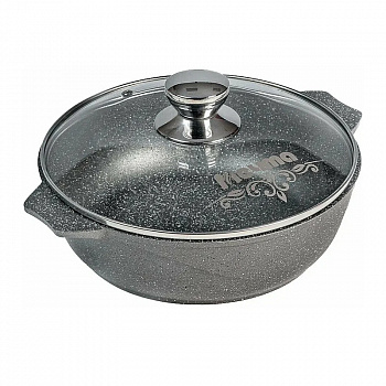 Жаровня Гранит 3л а/п Blaсk ст/кр (7) 33802
